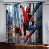 Charger l'image dans la visionneuse de la galerie, Movie Spider-Man Curtains Blackout Window Drapes Decoration