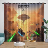Load image into Gallery viewer, Movie Star Wars Curtains Pattern Blackout Window Drapes Decoration