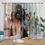 Load image into Gallery viewer, Movie Star Wars Curtains Pattern Blackout Window Drapes Decoration