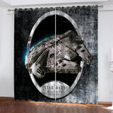 Load image into Gallery viewer, Movie Star Wars Curtains Pattern Blackout Window Drapes Decoration