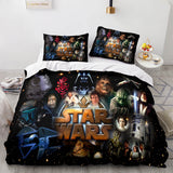 Carica l'immagine nel visualizzatore Galleria, Movie Star Wars Pattern Duvet Cover Bedding Set Without Filler