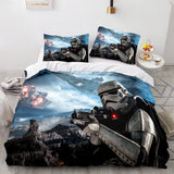 Carica l'immagine nel visualizzatore Galleria, Movie Star Wars Pattern Duvet Cover Bedding Set Without Filler