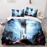 Carica l'immagine nel visualizzatore Galleria, Movie Star Wars Pattern Duvet Cover Bedding Set Without Filler