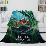Load image into Gallery viewer, Movie The Little Mermaid Blanket Flannel Throw Room Decoration
