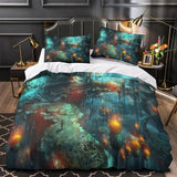 Load image into Gallery viewer, Mushroom House Bedding Set Quilt Cover Room Decoration