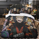 Laden Sie das Bild in den Galerie-Viewer, My Hero Academia You're Next Bedding Set Quilt Duvet Cover Without Filler