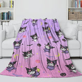 Load image into Gallery viewer, My Melody Kuromi Blanket Flannel Throw Room Decoration