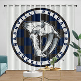 Load image into Gallery viewer, Nashville Predators Curtains Blackout Window Drapes Room Decoration