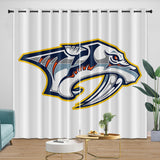Load image into Gallery viewer, Nashville Predators Curtains Blackout Window Drapes Room Decoration