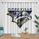 Load image into Gallery viewer, Nashville Predators Curtains Blackout Window Drapes Room Decoration
