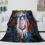 Charger l'image dans la visionneuse de la galerie, National Football League NFL Blanket Flannel Throw Room Decoration