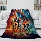 Charger l'image dans la visionneuse de la galerie, National Football League NFL Blanket Flannel Throw Room Decoration