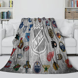 Carica l'immagine nel visualizzatore Galleria, National Hockey League NHL Blanket Flannel Throw Room Decoration