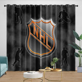 Laden Sie das Bild in den Galerie-Viewer, National Hockey League NHL Curtains Blackout Window Drapes Room Decoration