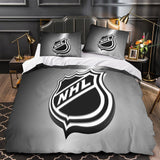 Load image into Gallery viewer, National Hockey League NHL Duvet Cover Bedding Set Without Filler