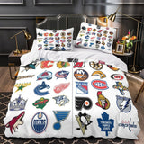 Load image into Gallery viewer, National Hockey League NHL Duvet Cover Bedding Set Without Filler