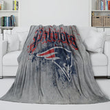 Carica l&#39;immagine nel visualizzatore Galleria, New England Patriots Blanket Flannel Fleece Throw Room Decoration