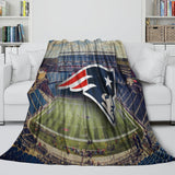 Carica l&#39;immagine nel visualizzatore Galleria, New England Patriots Blanket Flannel Fleece Throw Room Decoration