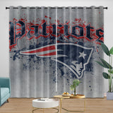 Load image into Gallery viewer, New England Patriots Curtains Blackout Window Drapes Room Decoration