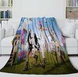 Laden Sie das Bild in den Galerie-Viewer, NewJeans Blanket Flannel Fleece Throw Kids Room Decoration