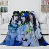 Laden Sie das Bild in den Galerie-Viewer, NewJeans Blanket Flannel Fleece Throw Kids Room Decoration