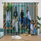 Load image into Gallery viewer, NewJeans Curtains Blackout Window Drapes Kids Room Decoration