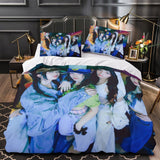 Laden Sie das Bild in den Galerie-Viewer, NewJeans Duvet Cover Pattern Bedding Set Without Filler