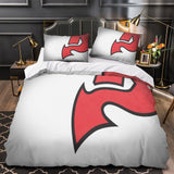 Load image into Gallery viewer, New Jersey Devils Bedding Set Quilt Duvet Cover Without Filler