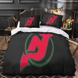 Load image into Gallery viewer, New Jersey Devils Bedding Set Quilt Duvet Cover Without Filler
