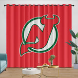Charger l'image dans la visionneuse de la galerie, New Jersey Devils Curtains Blackout Window Drapes Room Decoration