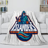Laden Sie das Bild in den Galerie-Viewer, New York Islanders Blanket Flannel Throw Kids Room Decoration