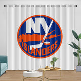 Load image into Gallery viewer, New York Islanders Curtains Blackout Window Drapes Room Decoration