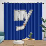 Load image into Gallery viewer, New York Islanders Curtains Blackout Window Drapes Room Decoration