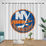 Load image into Gallery viewer, New York Islanders Curtains Blackout Window Drapes Room Decoration