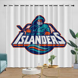 Load image into Gallery viewer, New York Islanders Curtains Blackout Window Drapes Room Decoration