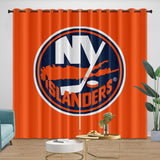 Load image into Gallery viewer, New York Islanders Curtains Blackout Window Drapes Room Decoration