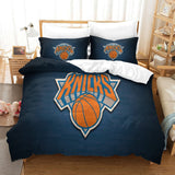 Carica l&#39;immagine nel visualizzatore Galleria, New York Knicks Bedding Set Duvet Cover Without Filler