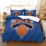 Carica l&#39;immagine nel visualizzatore Galleria, New York Knicks Bedding Set Duvet Cover Without Filler