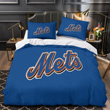 Charger l'image dans la visionneuse de la galerie, New York Mets Bedding Set Quilt Cover Without Filler