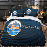 Charger l'image dans la visionneuse de la galerie, New York Mets Bedding Set Quilt Cover Without Filler