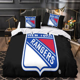 Load image into Gallery viewer, New York Rangers Bedding Set Quilt Duvet Cover Without Filler