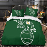Load image into Gallery viewer, Oakland Athletics Bedding Set Quilt Cover Without Filler
