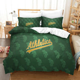 Load image into Gallery viewer, Oakland Athletics Bedding Set Quilt Cover Without Filler