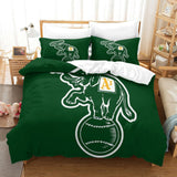 Load image into Gallery viewer, Oakland Athletics Bedding Set Quilt Cover Without Filler