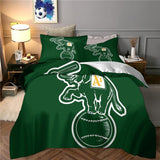 Load image into Gallery viewer, Oakland Athletics Bedding Set Quilt Cover Without Filler