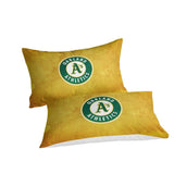 Load image into Gallery viewer, Oakland Athletics Bedding Set Quilt Cover Without Filler