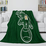 Charger l'image dans la visionneuse de la galerie, Oakland Athletics Blanket Flannel Throw Room Decoration