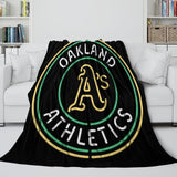 Charger l'image dans la visionneuse de la galerie, Oakland Athletics Blanket Flannel Throw Room Decoration