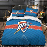 Carica l&#39;immagine nel visualizzatore Galleria, Oklahoma City Thunder Bedding Set Duvet Cover Without Filler