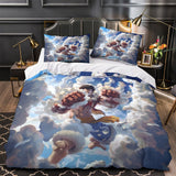 Laden Sie das Bild in den Galerie-Viewer, One Piece Film Red Bedding Set Kids Quilt Duvet Cover Without Filler